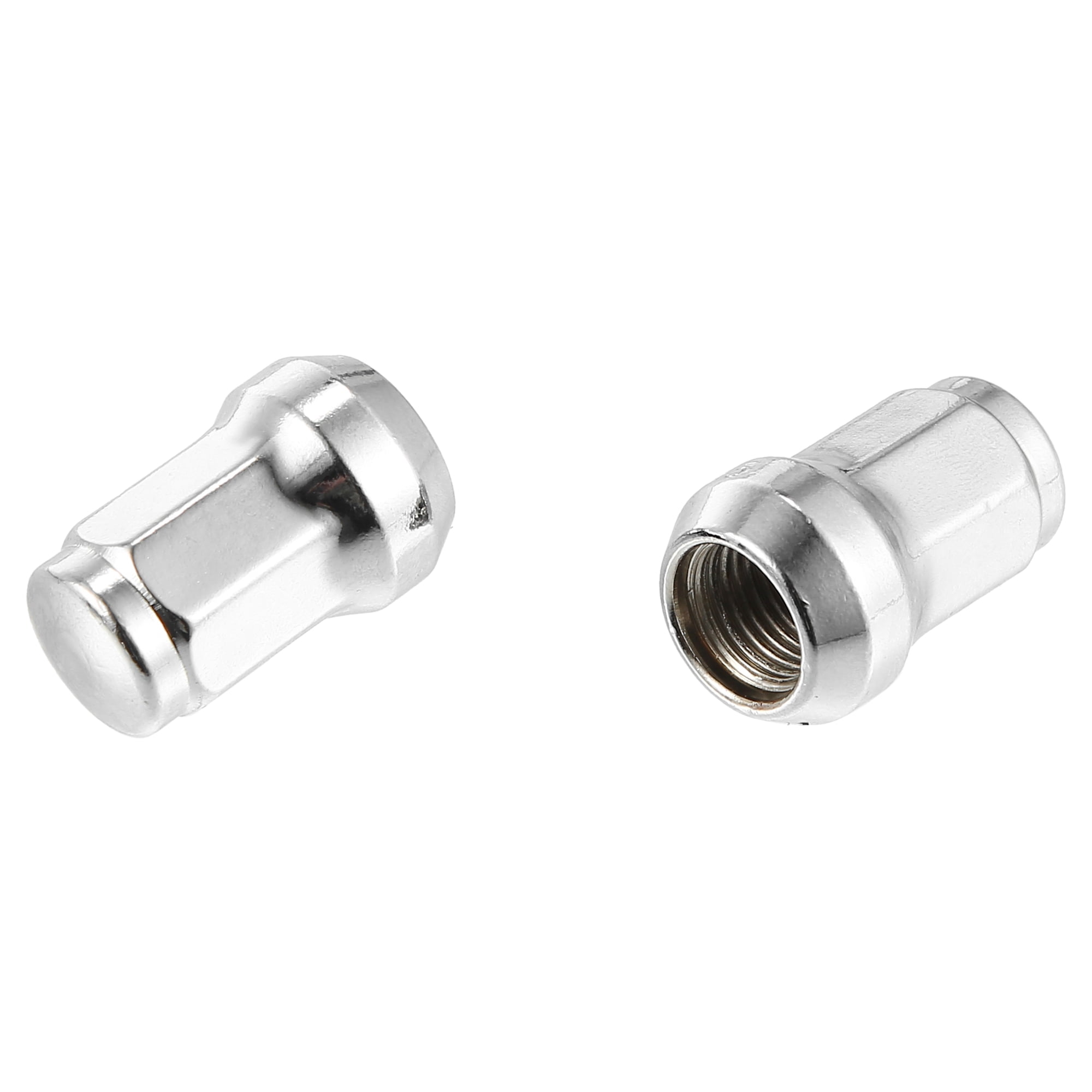 Unique Bargains M12x1.5 Car Wheel Heptagon Lug Nut Socket Key Pack of 21 Silver