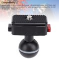 thumbnail image 3 of Action Camera Quick Release Base, Easy To Install Sports Camera Riding Mount with 1/4 Screw for Action 5 4, 3 of 7