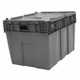 thumbnail image 2 of Orbis Grey Plastic FliPak Stack-N-Nest Storage Tote with Lid- 30"L x 22"W x 20 1/2"D, 2 of 4