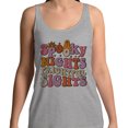 thumbnail image 2 of Spooky Nights Frightful Sights Tank Top Unisex Large Grey, 2 of 5