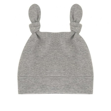 

Baby Hats Newborn Cotton Soft Knotted Cap Infants Boys And Girls Beanie