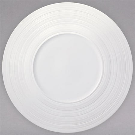 

Oneida L5650000117C 6.25 in. Manhattan Warm White Porcelain Wide Rim Coupe Plate