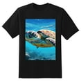 thumbnail image 2 of Plus Size Shirt for Women Oversized Black Tops for Women Short Sleeves Shirt for Women Sea Turtle T Shirt Crewneck Shirt for Women M, 2 of 5