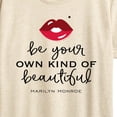 thumbnail image 3 of Marilyn Monroe - Be Your Own Kind of Beautiful Short Sleeve Graphic T-Shirt, 3 of 5