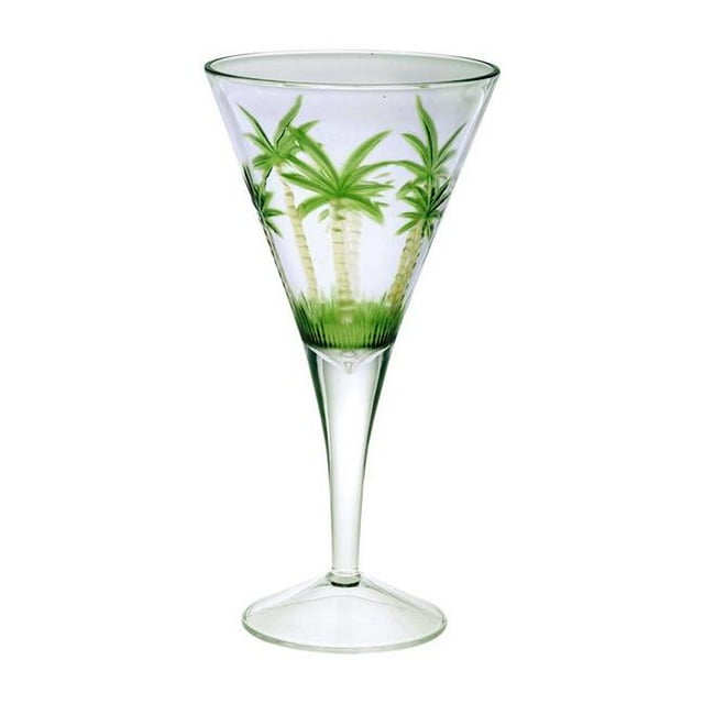 AC-0503 Verre à Vin Palmier Série Classique en Forme de V 14 oz - Ensemble de 4