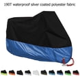 thumbnail image 2 of M L XL 2XL 3XL 4XL Motorcycle Cover Universal Outdoor Protector All Season Waterproof Bike Rain Dustproof Motor Scooter Cover, 2 of 6
