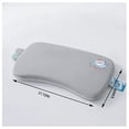 thumbnail image 3 of Yardvibe Pillow for Sleeping, 17.72"x9.84" Slow Rebound Foam Sleeping Pillow with Removable Washable Cover, Small Cool Flat Pillow, Memory Foam Pillow for Traveling or Camping (Gray), 3 of 5