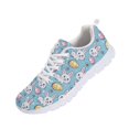 thumbnail image 5 of HELLHERO Soft Running Sneakers for Walking Work, Mesh Breathable Lightweight Running Shoes, Easter Bunny Eggs, 5 of 11