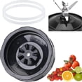 thumbnail image 1 of Blender Replacement Parts 6 Fins/7 Fins Blender Extractor Blade For Nutri Ninja Juicer Bottom Blade Assembly, 1 of 5
