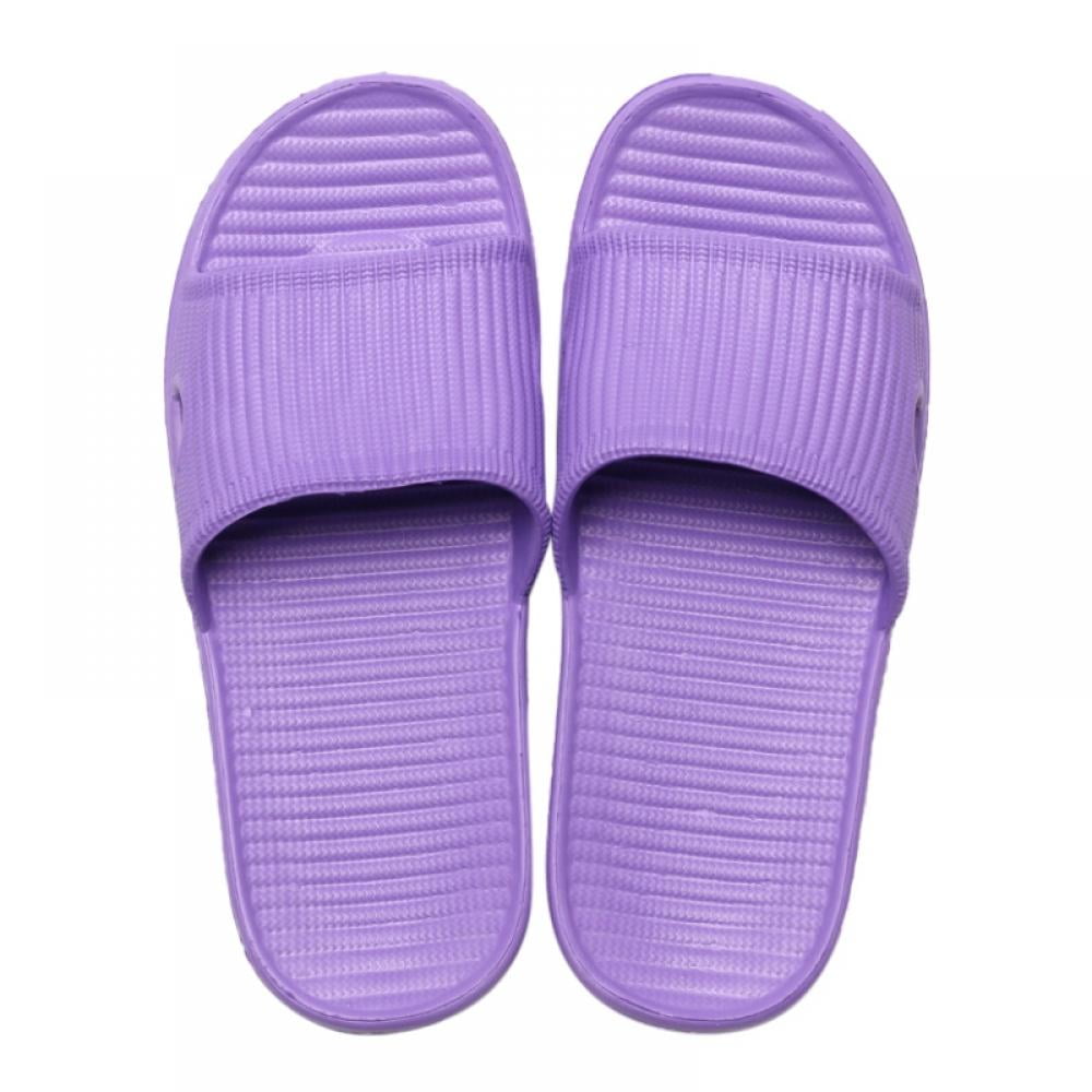 2DXuixsh Colorful Fruit Womens Girls Slide Sandals Non-Slip Summer Beach Pool Transparent Bath Slippers Household Shoes