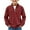 Red, variant on dazeni Boys 4-15 Years Corduroy Tops Quarter Zip Pullover Fashion Long Sleeve Shirts Solid Loose Texture V Neck Blouse Trendy Back To Schools Clothes Khaki 140
