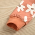 thumbnail image 5 of Tisuna Fall Outfit Set For Kids Boys Soft Floral Print Long Sleeve Crewneck Tops And Pants 2 Pieces Clothes Set For Children Casual Wear Size 18-24 Months, 5 of 6