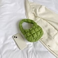thumbnail image 4 of Bolso Con Asa Superior Bolsos de mujer Bolso de nube plisado Bolso de mano ligero Bolso de viaje suave (Verde) Tmvgtek Para Estrenar, 4 of 8