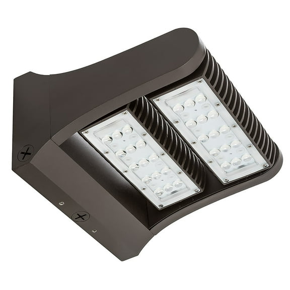 Westgate Lighting Rotatable LED Wall Packs 360 Degrees - Outdoor Lights For Parking, Overhead Entrance, Yard - Waterproof IP65 - UL Listed - High Lumen 120-277V (60 Watt, 3000K Warm White)