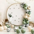 thumbnail image 7 of VIVOGROW 6.8FT Wedding Arch Balloon Backdrop Stand, Round Metal Frame for Ceremony, Anniversary, Party, Photo, Booth, Decoration, 7 of 7