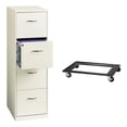 thumbnail image 1 of 4 Drawer Vertical File Cabinet and Commercial Cabinet Dolly, 1 of 4
