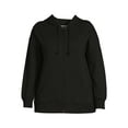 thumbnail image 3 of Terra & Sky Women's Plus Size Zip-Front Hoodie, 3 of 5