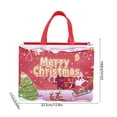 thumbnail image 2 of NIUBWJL Christmas Gift Bag Portable Gift Bag Christmas Non-woven Bag Shopping Bag, 2 of 5