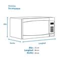 thumbnail image 4 of Horno de Microondas Panasonic  1.3 ft Blanco NN-SB636WRUH, 4 of 4