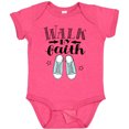 thumbnail image 3 of Inktastic Walk by Faith Quote Boys or Girls Baby Bodysuit, 3 of 5