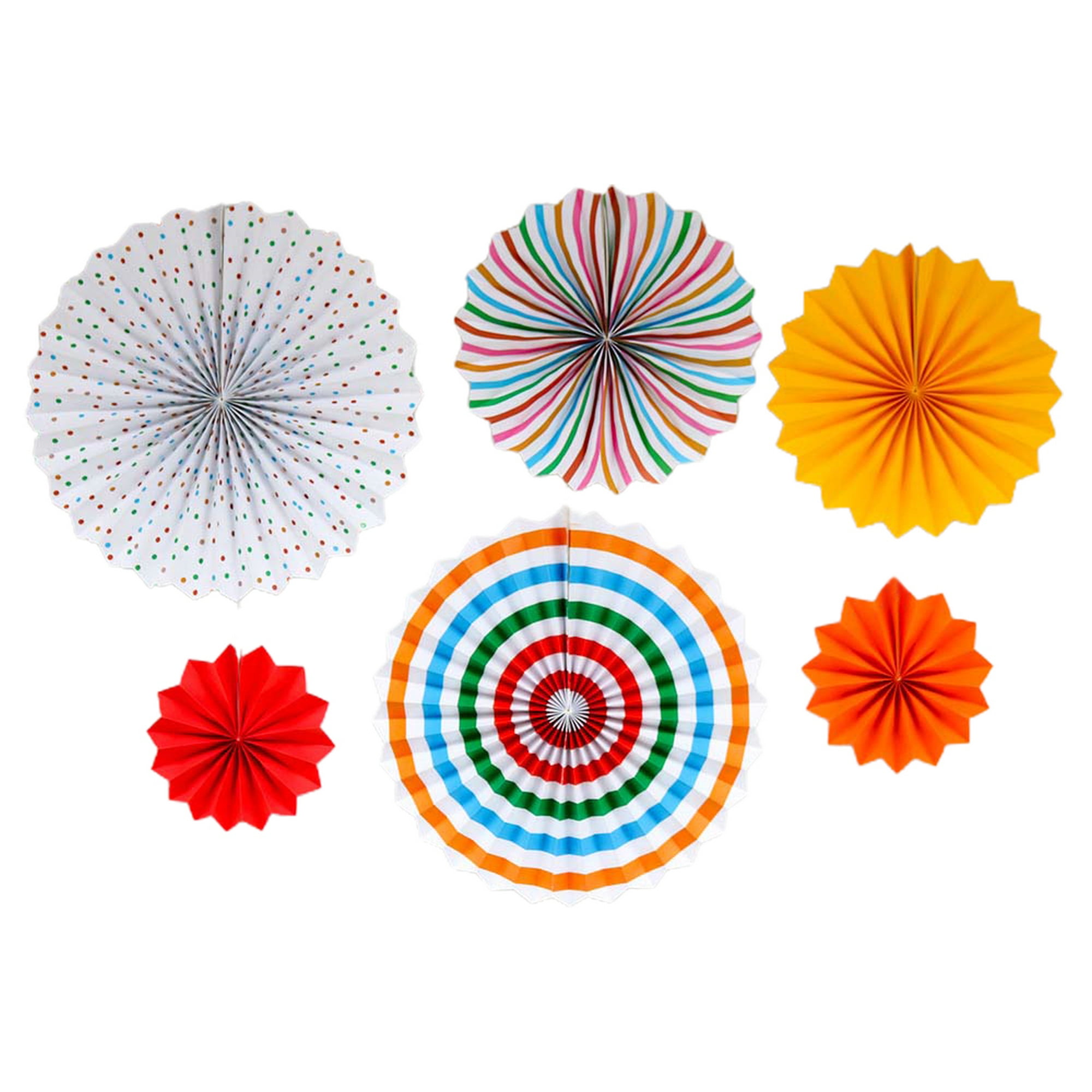 Tissue Paper Hanging Fan Wedding Birthday Party Props Nursery Wall Decor