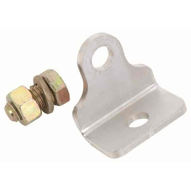 JEGS 70015 90 Degree Seat Belt Mounting Bracket 2 in. Wide x 1.3125 in