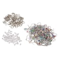thumbnail image 2 of 300pcs Earring Hooks Kit Stainless Steel Mixed Colors Earring Hooks Set with Jump Rings Earring Backs for Earring Making, 2 of 5