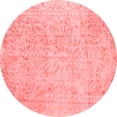 thumbnail image 1 of Ahgly Company Indoor Round Persian Red Traditional Area Rugs, 4' Round, 1 of 4