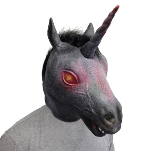 unicorn evil face toy