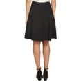 thumbnail image 2 of CeCe Womens Crepe Flounce A-Line Skirt, 2 of 2