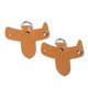 thumbnail image 4 of 2 piezas de anillos para correa de bolso, anillos para billetera, hebillas, perforadores, anillos universales para billetera Naranja, 4 of 8