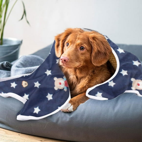TIMIFIS Dog Blanket cats blanket Printed Pet Blanket Winter Warm Cover Suitable For Indoor Pet Winter Warm Sleeping