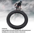thumbnail image 4 of Motorcycle Tire, Easy Installation 3.00-18 110/90-18 Dirt Bike Tire  for 18 Inch Rims for Motorcycle Off Road, 4 of 7