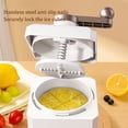 thumbnail image 4 of CHOK Hand Shaved Ice Machine Manual Fruit Machine HouseholdIce ShaverSmall Ice Crusher  Must Have Household Items, 4 of 7