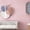Pink, variant on Tucknest 3mm Thick Peel and Stick Wallpaper, Self Adhesive Textured White Insulating Wall Covering, Thermal Damp Proof Panel for Living Room, White