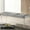Silver, variant on Silver Bench in Contemporary Design | Beautifies Bedroom with Mirror and Crystal | Acrylic and Solid Rubberwood Material | Resolves the Lack of Charming Bedroom Furniture