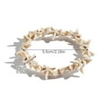 thumbnail image 2 of ievspot Women Shell Bracelet Starfish Pendant Braided Adjustable Tassel Beads Vacation Beach Bracelet Lady Jewelry, 2 of 8