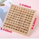thumbnail image 4 of Juguetes de madera Cien Tablero Montessori 1-100 Números consecutivos Juego educativo de madera para niños con bolsa de almacenamiento BANYUO  Electrónica, 4 of 5
