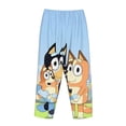 thumbnail image 3 of Lsque Bluey Print Women's Pajama Pants, Lounge Pant - Comfortable Home Wear,Elastic Waistband, Stylish Design-Small, 3 of 9