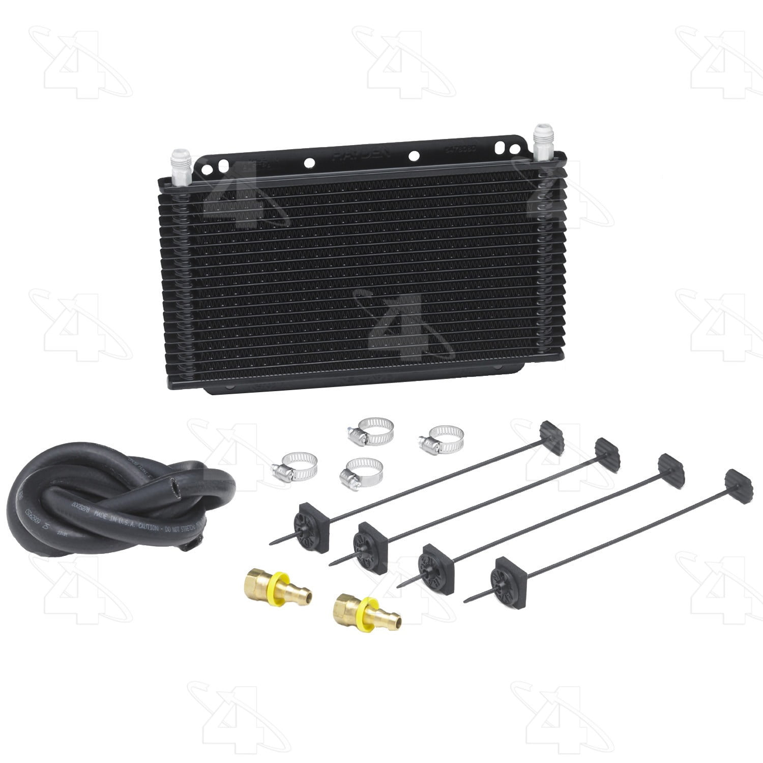 Automatic Transmission Rapid Oil Cooler For Hayden 676/OC-1676 Plate & Fin Type