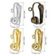 thumbnail image 2 of Convertidor de aretes, paquete de 40 hallazgos de aretes con recubrimiento de cobre y bucle de fácil apertura (oro imitación, blanco, oro, bronce), 2 of 5