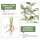 thumbnail image 2 of Decoración de plantas decorativas, planta sintética resistente al desgaste, accesorio para el hogar Monstera Artificial de escritorio, 2 of 5