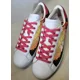 thumbnail image 4 of Vintage Adi - das Men's Pink/White/Black Rod Laver Graphic Print Sneakers Size 8.5, 4 of 6