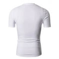 thumbnail image 4 of Sweat-Resistant Cotton Undershirt Regular Fit V-Neck. Stops Chest & Back Sweat, 4 of 5