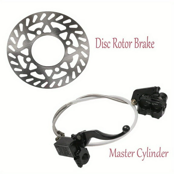 22MM FRONT DISC BRAKE CALIPER ROTOR MASTER CYLINDER LEVER PIT DIRT BIKE