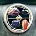 thumbnail image 2 of Car crystal car vent clip crystal stone Point natural Healing carved crystal car interior decor, Charm car accessories, gifts women, 2 of 7
