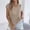 Khaki, variant on Lumosvexa Summer Casual Short Shirt Sleeved Womens Plain T-Shirt Top Fashionable Crew Neck T Shirt Khaki Size M