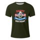 thumbnail image 5 of Tops para hombre, blusas y camisas de cuello redondo y manga corta para hombre, tops casuales de cuello redondo y manga corta con estampados especiales para hombre., 5 of 5