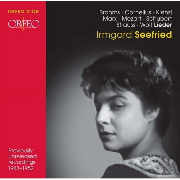 Irmgard Seefried - Lieder - Music & Performance - CD