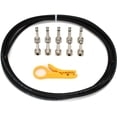 thumbnail image 1 of Lava Cable Mini ELC Pedalboard Cable Kit, 10 Feet Black, 1 of 3